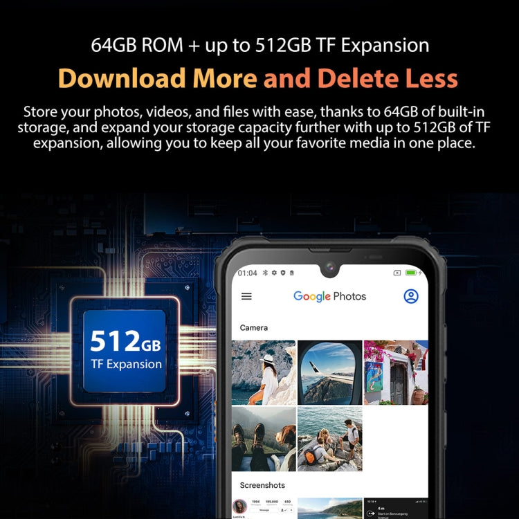 IP68/IP69K/MIL-STD-810H, Face Unlock, 6580mAh Battery, 6.1 inch Android 12 MTK6765 Helio P35 Octa Core up to 2.3GHz, Network: 4G, OTG, NFC, Dual SIM IP68/IP69K/MIL-STD-810H, Face Unlock, 6580mAh Battery, 6.1 inch Android 12 MTK6765 Helio P35 Octa Core up to 2.3GHz, Network: 4G, OTG, NFC, Dual SIM
